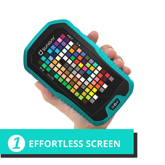 VIVID COLORS WITH EFFORTLESS SCREEN