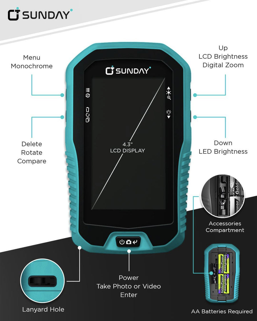SUNDAY ComPact | Portable Borescope Inspection Camera